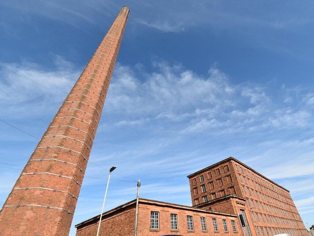 The Engine House At Dixons Chimney Near Carlisle Castle Unique Historic Apartment With 65 Inch Sky Glass And Private Parking Buitenkant foto