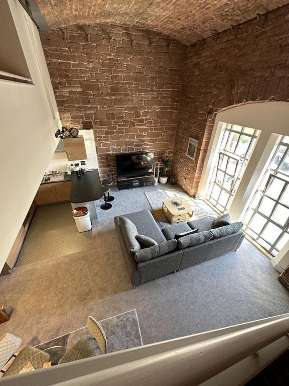 The Engine House At Dixons Chimney Near Carlisle Castle Unique Historic Apartment With 65 Inch Sky Glass And Private Parking Buitenkant foto