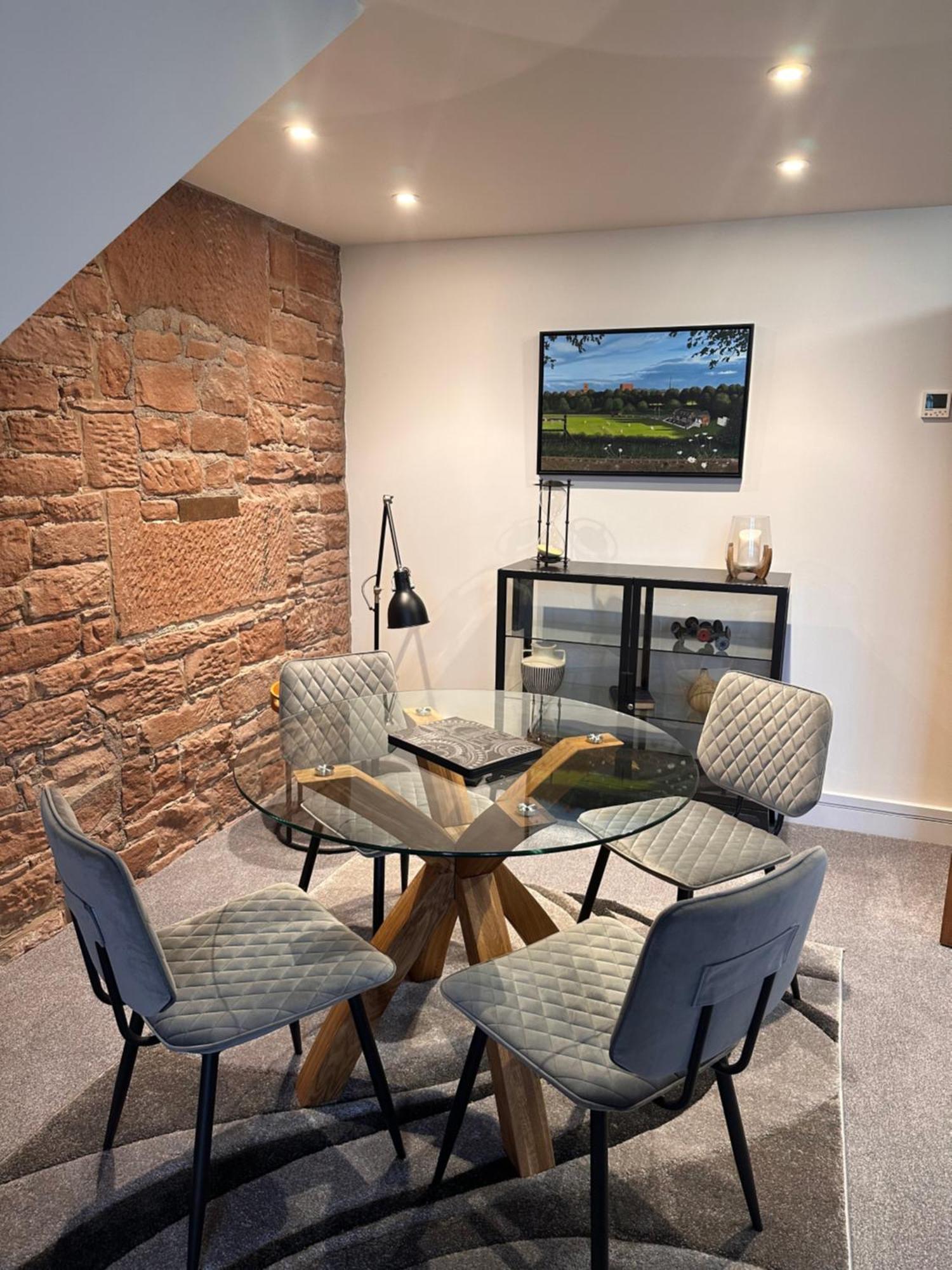 The Engine House At Dixons Chimney Near Carlisle Castle Unique Historic Apartment With 65 Inch Sky Glass And Private Parking Buitenkant foto